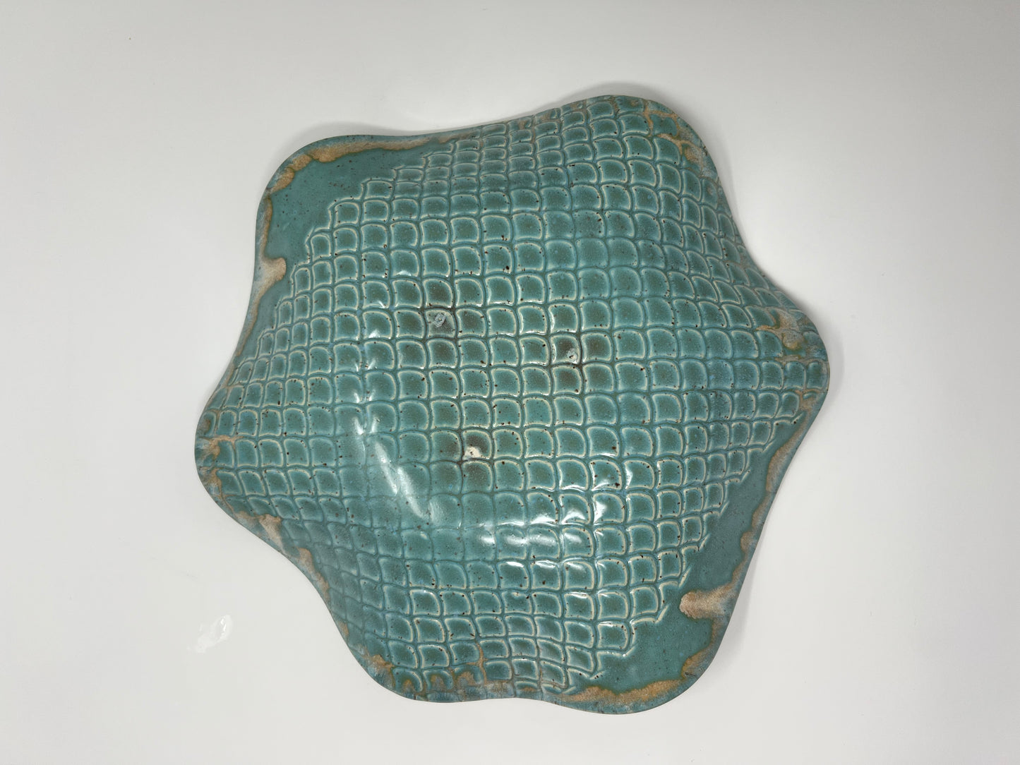 Large Wavy Bowl | Handmade Pottery & Ceramics | Coastal Drift