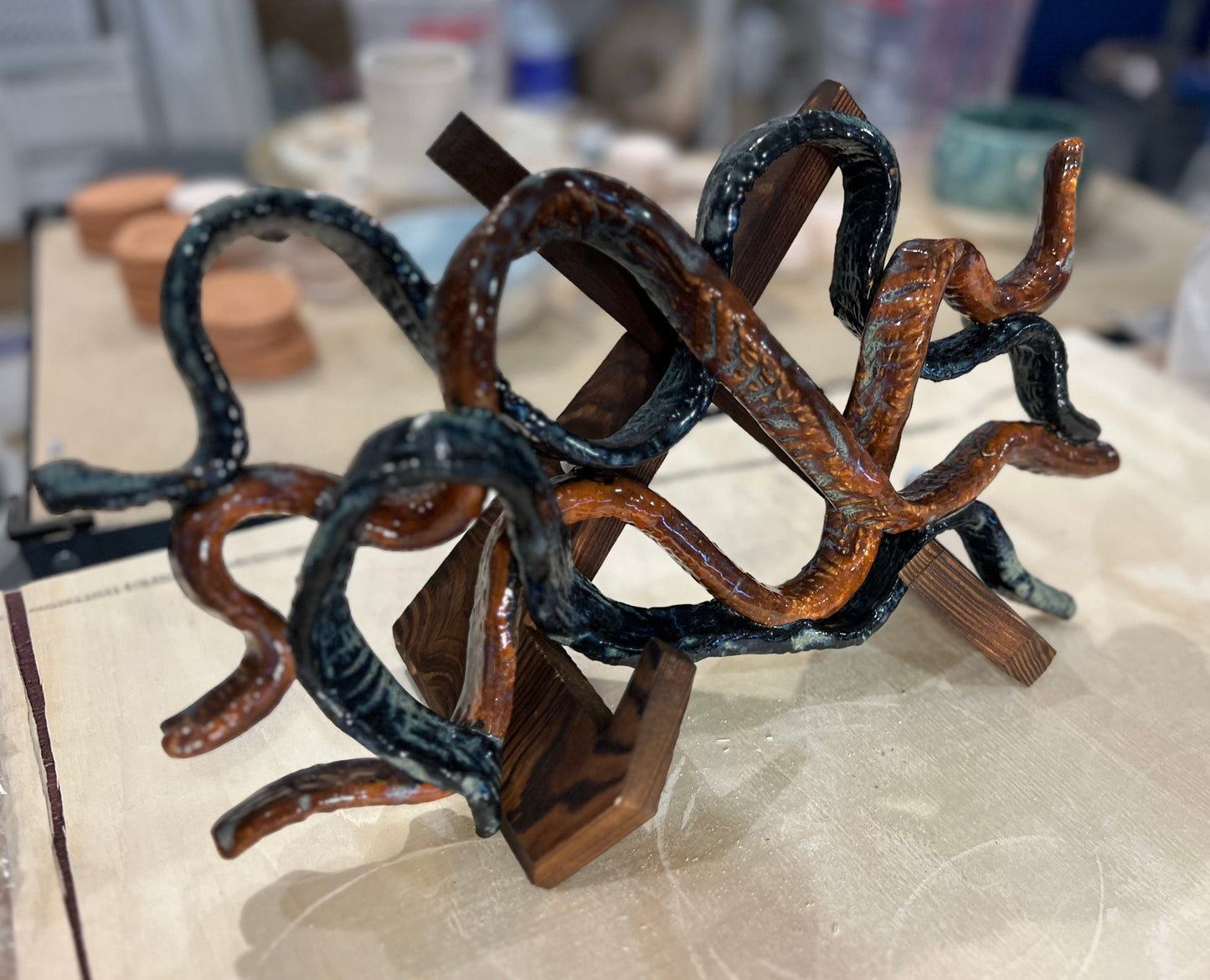 Ceramic Art Sculpture | Handmade Pottery & Ceramics | Entwined Elements