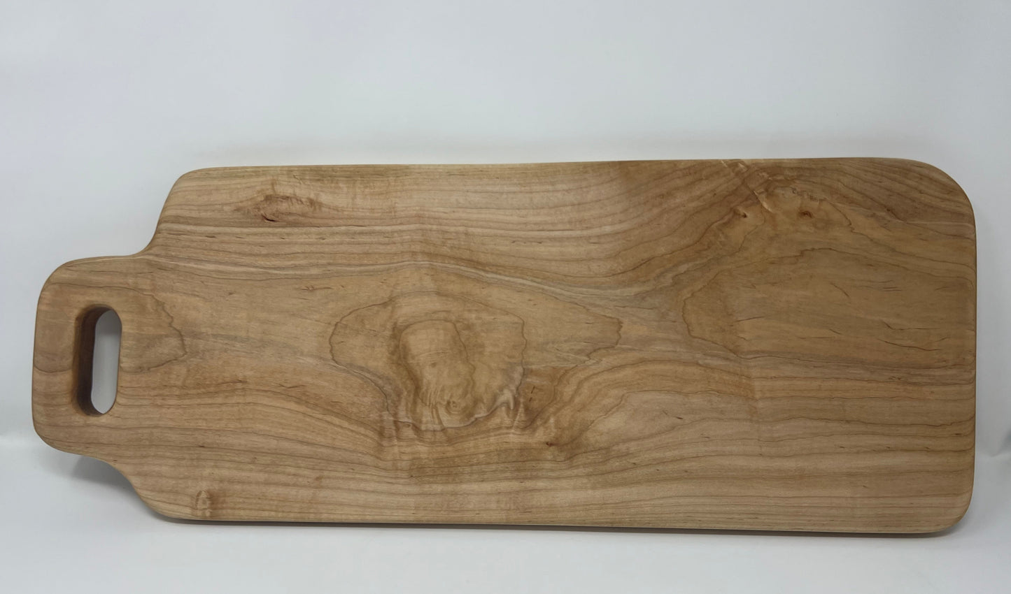 Charcuterie Board Set | Handcrafted Woodworking | Sugar Maple Sleek-Handle