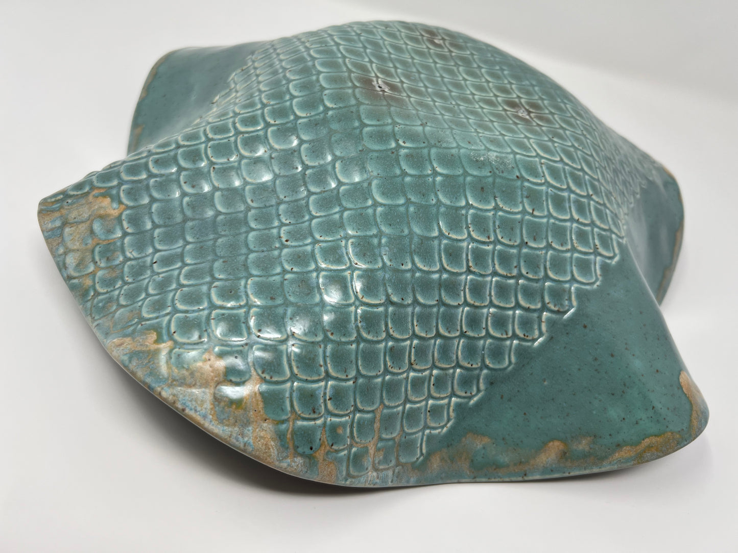 Large Wavy Bowl | Handmade Pottery & Ceramics | Coastal Drift