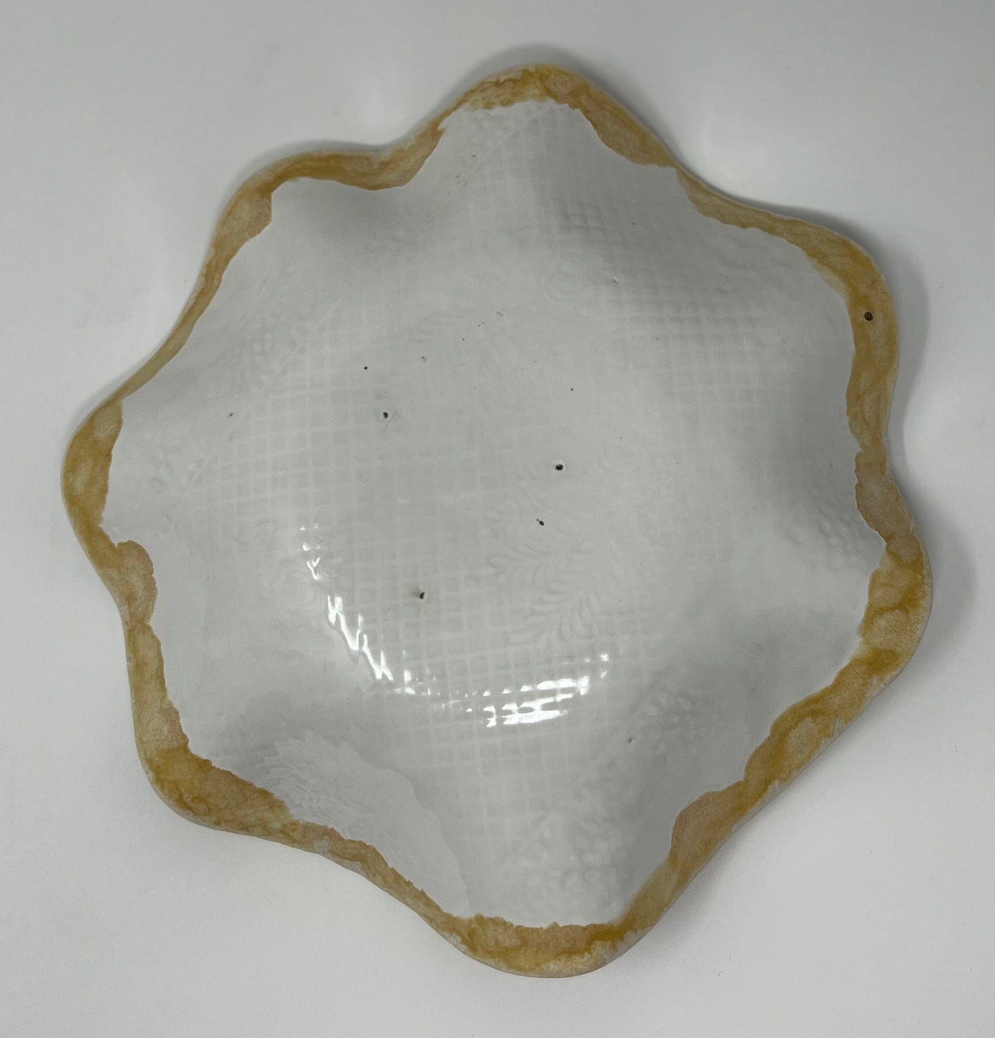 Small Wavy Bowl | Handmade Pottery & Ceramics | Winter Radiance