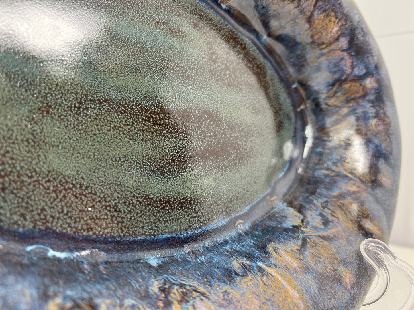 Large Oval Serving Platter | Handmade Pottery & Ceramics | Midnight Ridge