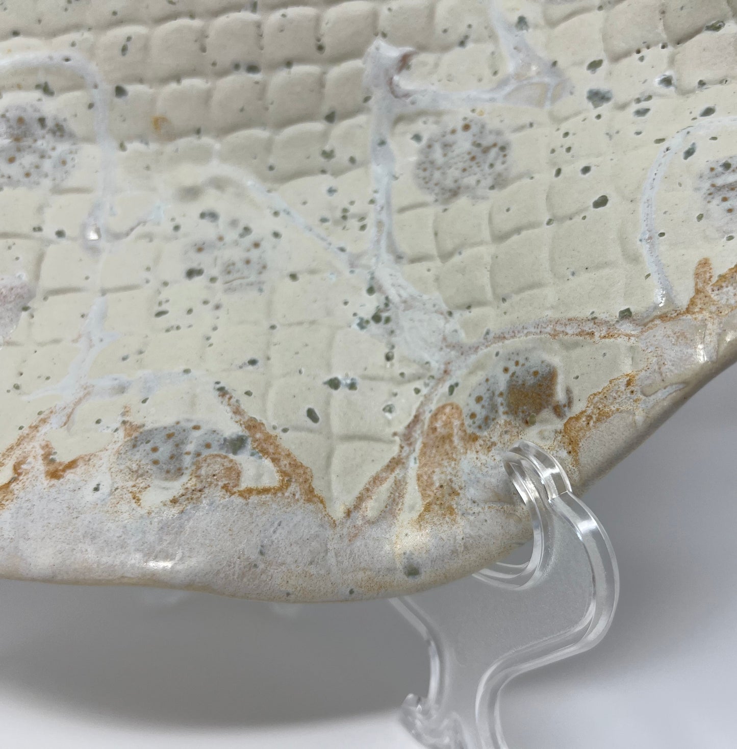 Small Wavy Bowl | Handmade Pottery & Ceramics | Winter Radiance