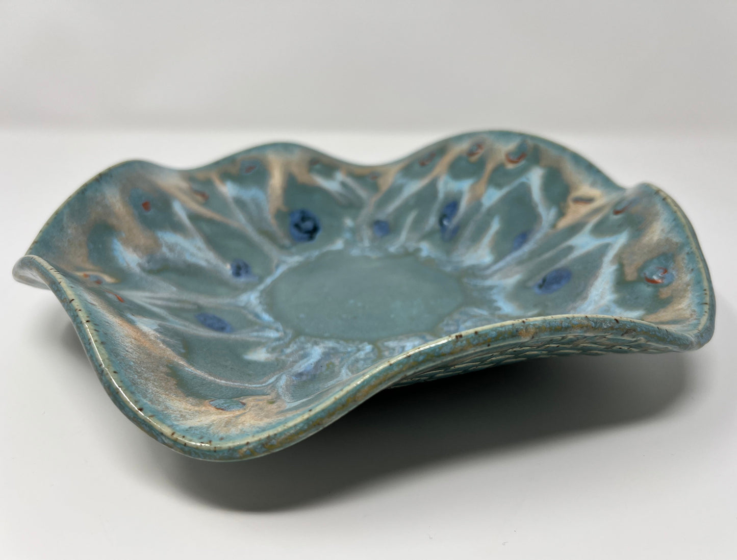 Small Wavy Bowl | Handmade Pottery & Ceramics | Coastal Drift