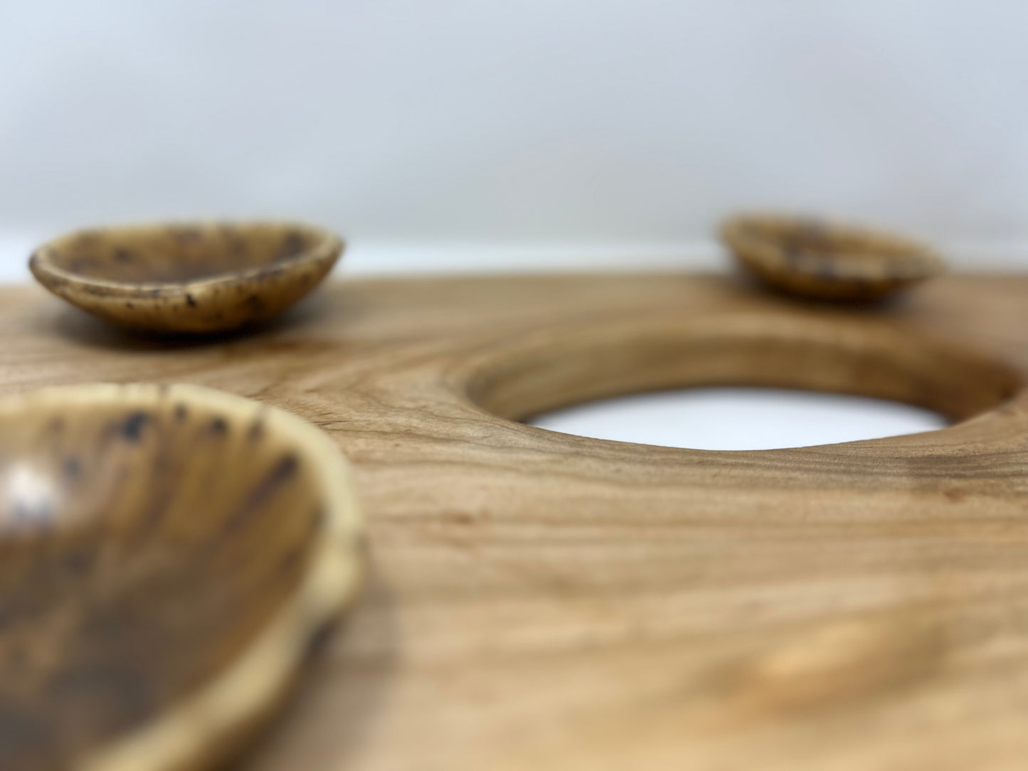 Charcuterie Board Set | Handcrafted Woodworking | Sugar Maple Live-Edge