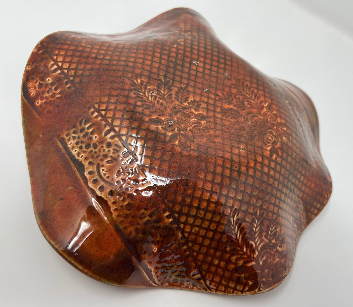 Small Wavy Bowl | Handmade Pottery & Ceramics | Red Ember