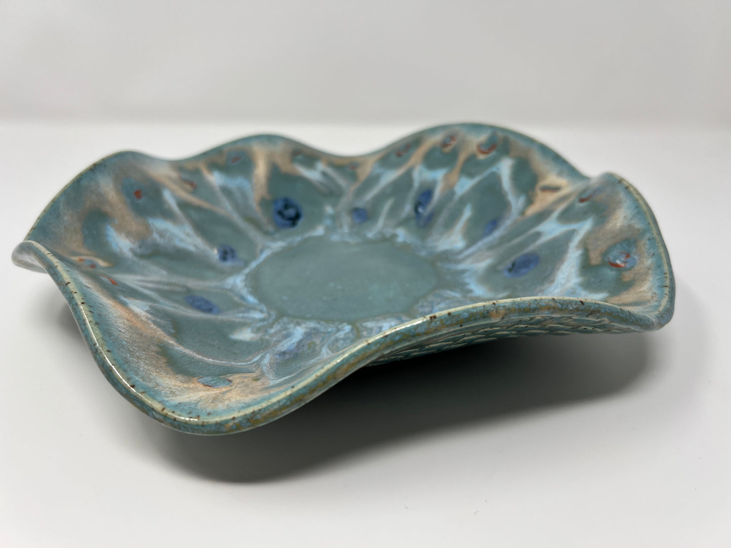 Large Wavy Bowl | Handmade Pottery & Ceramics | Coastal Drift