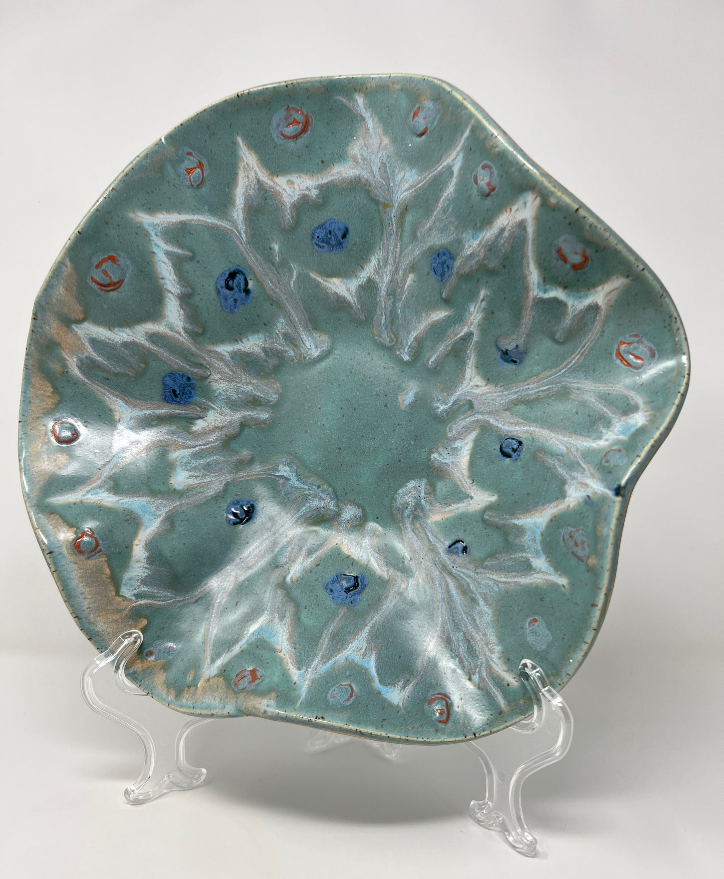 Large Wavy Bowl | Handmade Pottery & Ceramics | Coastal Drift