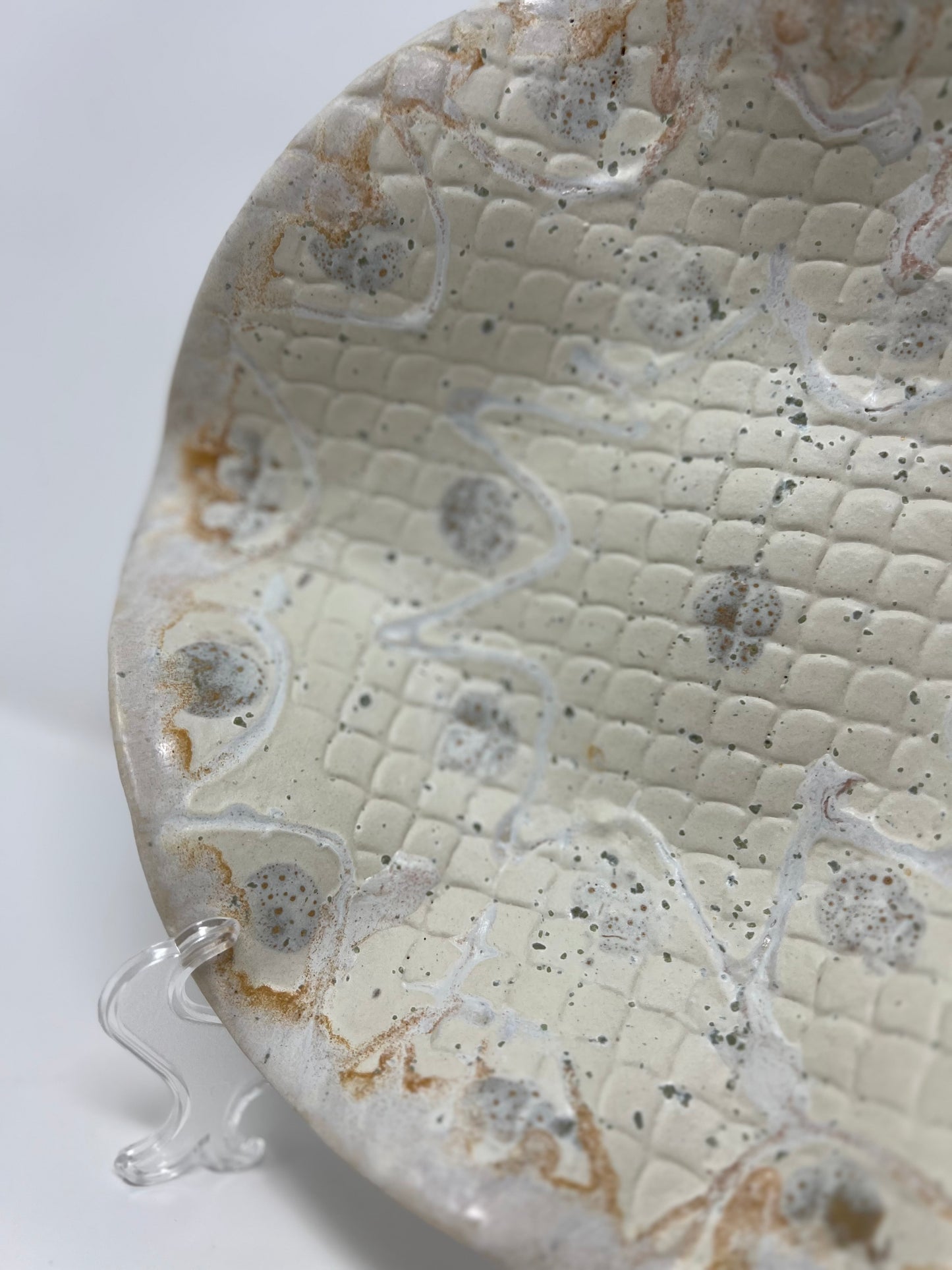 Small Wavy Bowl | Handmade Pottery & Ceramics | Winter Radiance