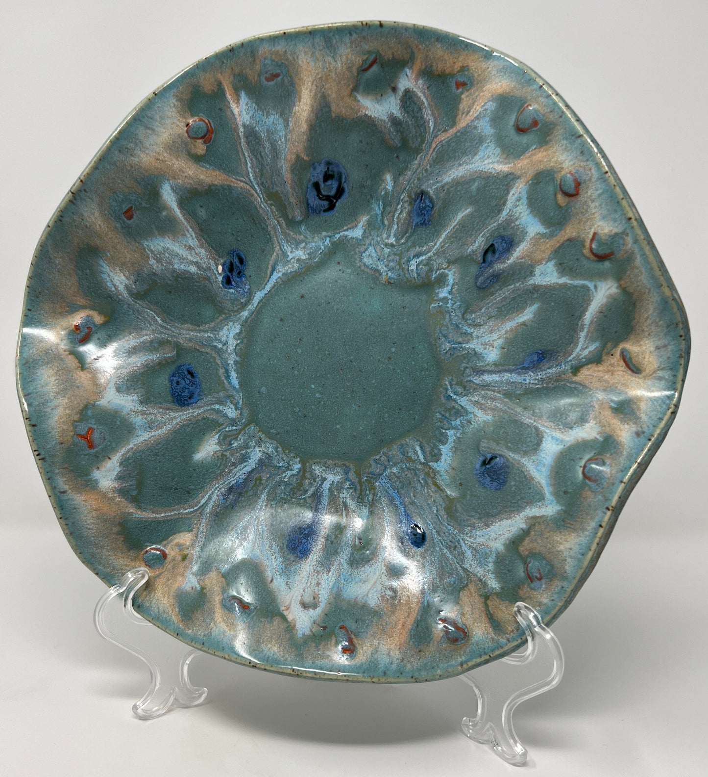 Small Wavy Bowl | Handmade Pottery & Ceramics | Coastal Drift