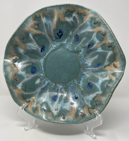 Small Wavy Bowl | Handmade Pottery & Ceramics | Coastal Drift