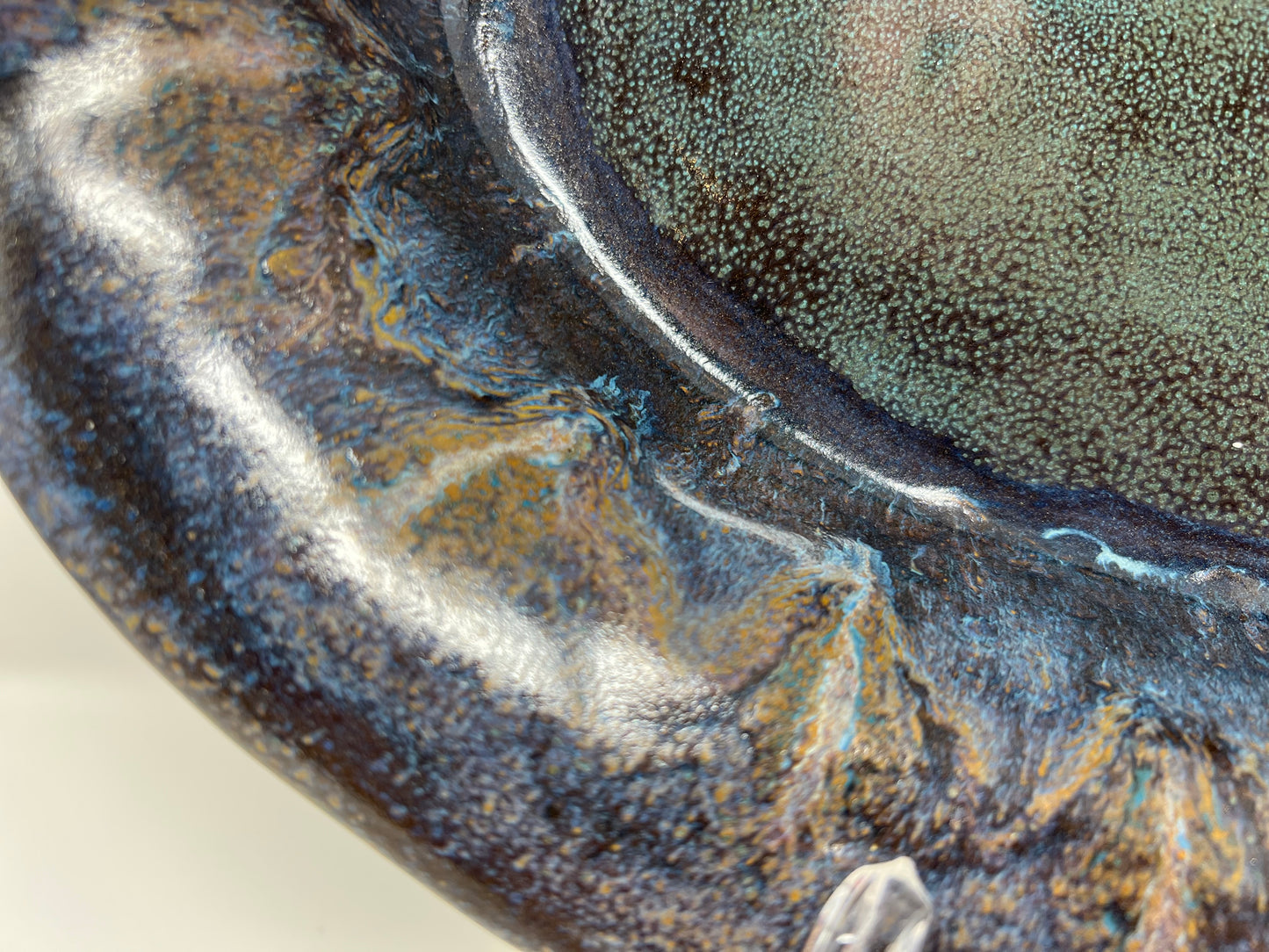 Large Oval Serving Platter | Handmade Pottery & Ceramics | Midnight Ridge