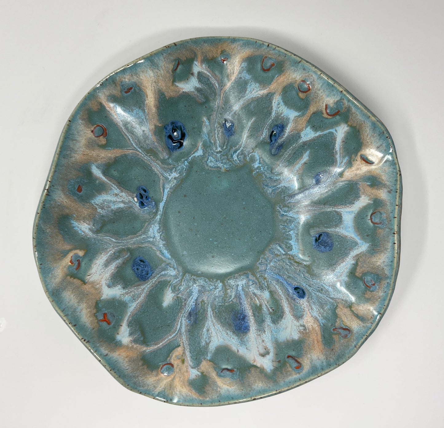 Large Wavy Bowl | Handmade Pottery & Ceramics | Coastal Drift