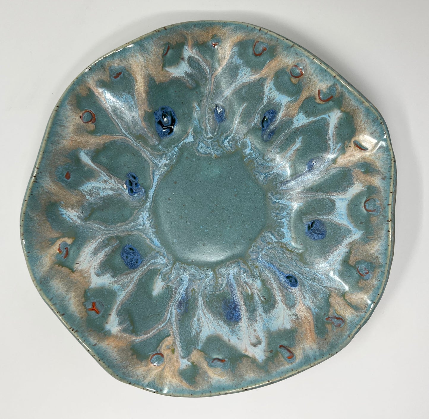 Small Wavy Bowl | Handmade Pottery & Ceramics | Coastal Drift