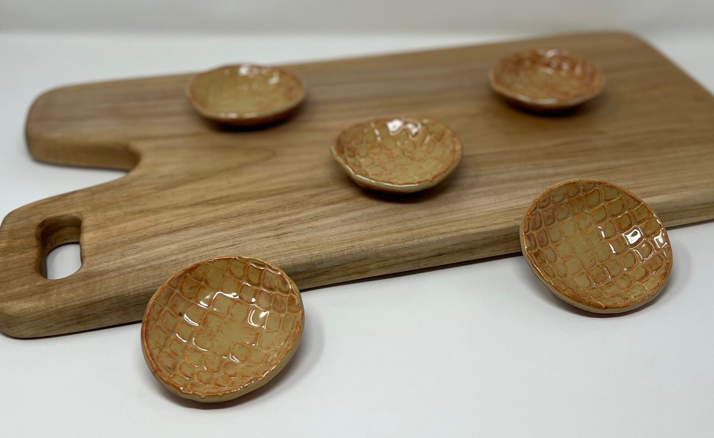 Charcuterie Board Set | Handcrafted Woodworking | Sugar Maple V-Handle