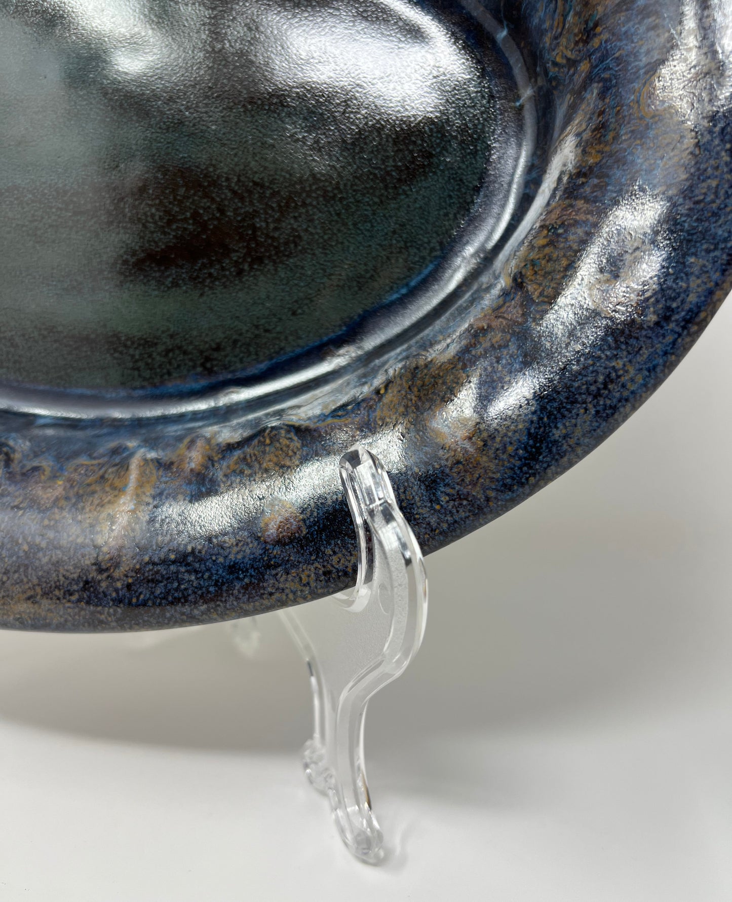 Large Oval Serving Platter | Handmade Pottery & Ceramics | Midnight Ridge