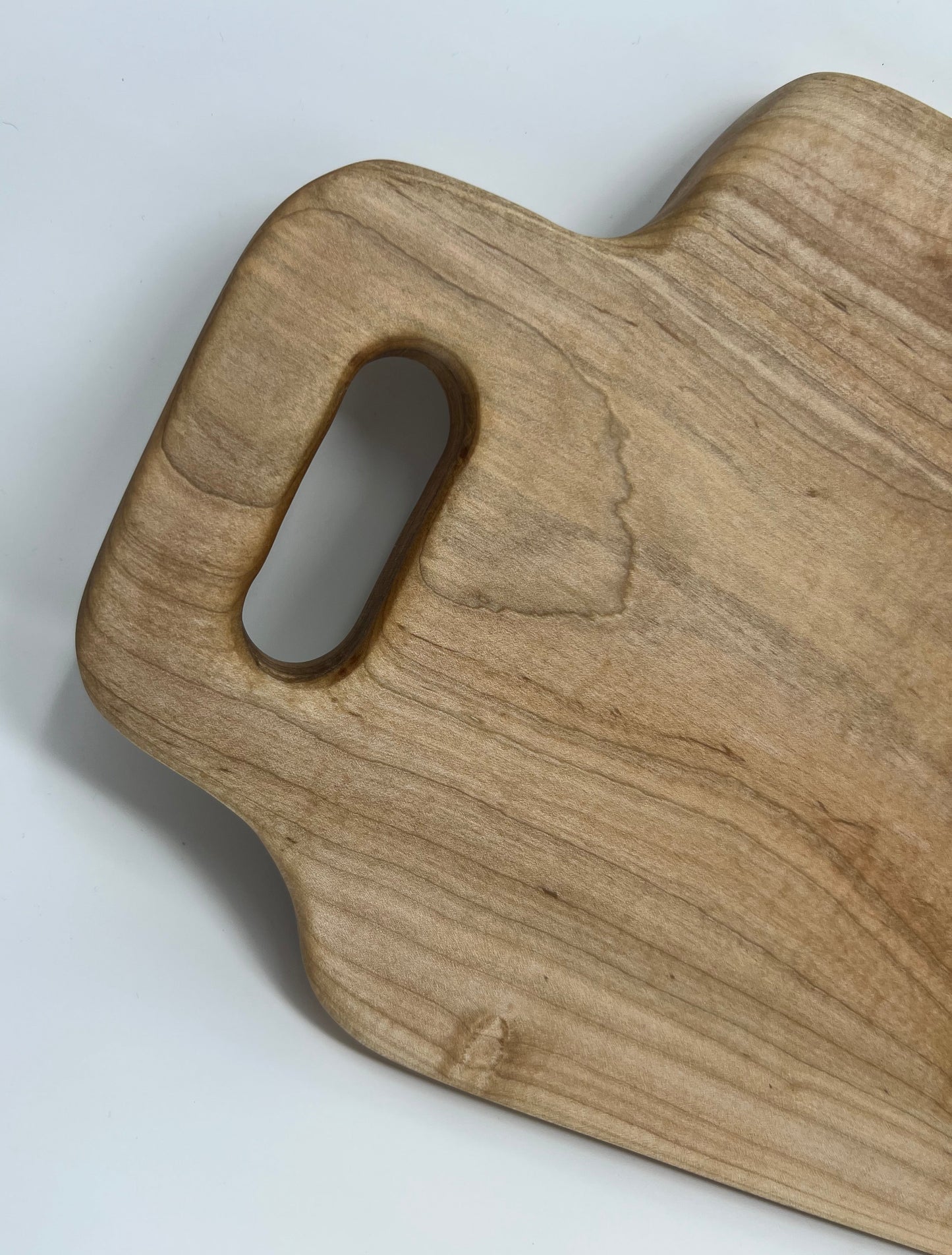 Charcuterie Board Set | Handcrafted Woodworking | Sugar Maple Sleek-Handle