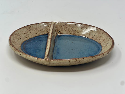Trinket dish with divider