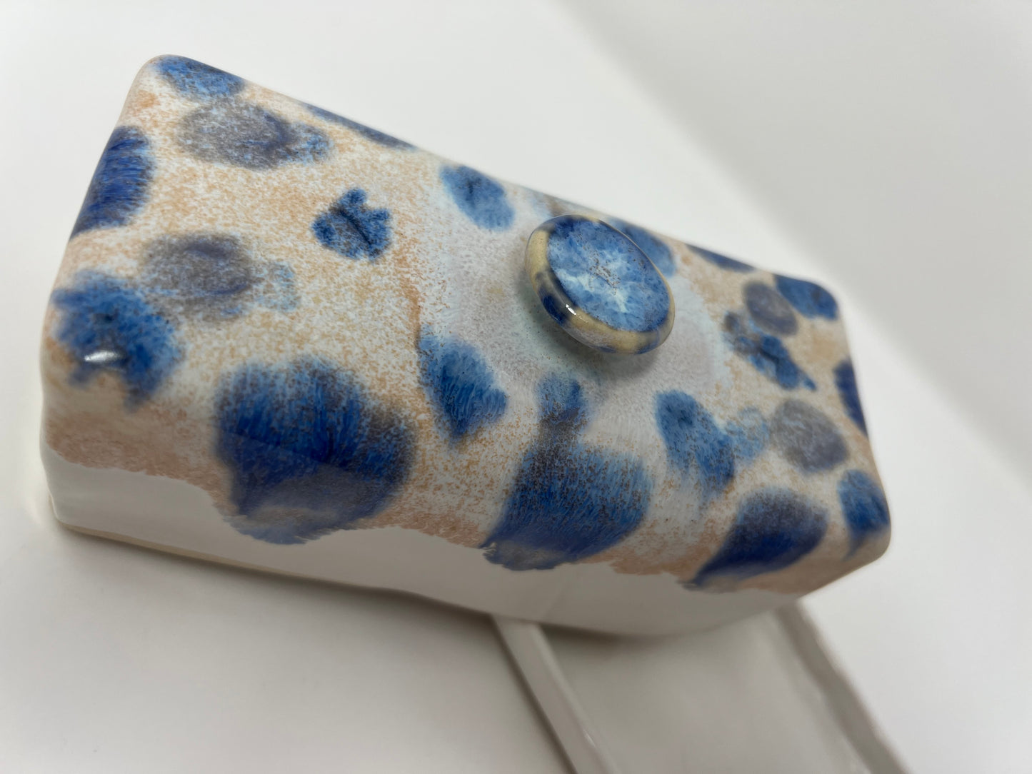 Butter Dish | Handmade Pottery & Ceramics | Birch Stone Blue