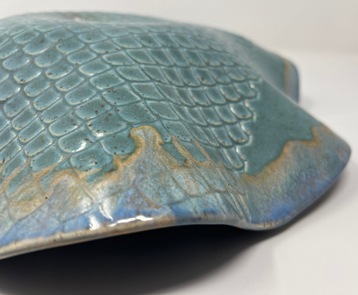 Large Wavy Bowl | Handmade Pottery & Ceramics | Ocean Crest