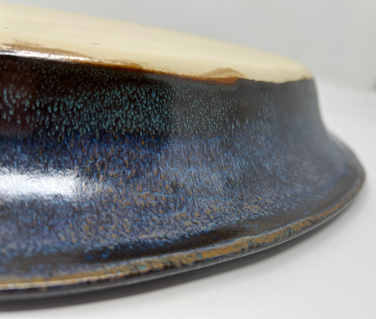 Large Oval Serving Platter | Handmade Pottery & Ceramics | Midnight Ridge