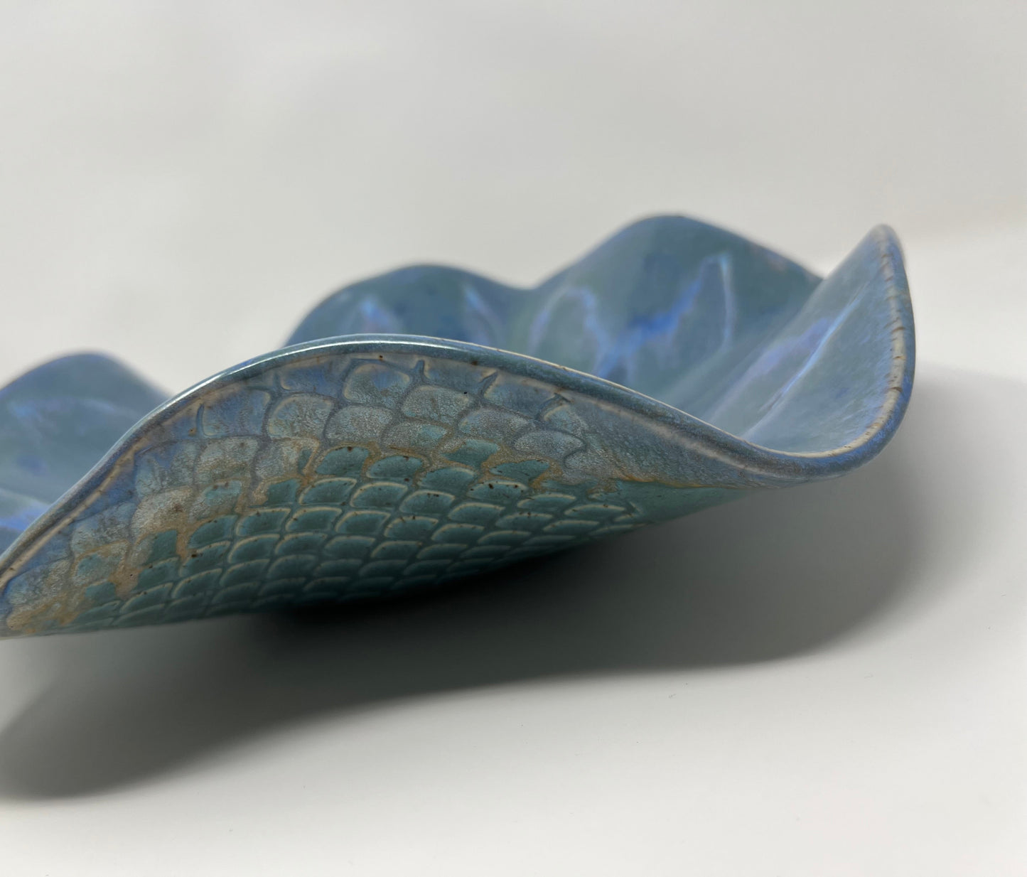 Large Wavy Bowl | Handmade Pottery & Ceramics | Ocean Crest