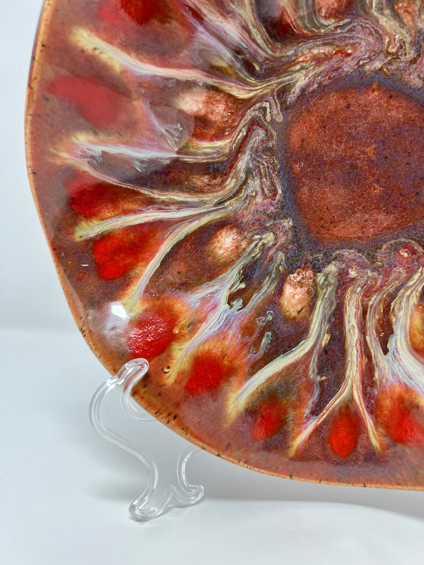 Small Wavy Bowl | Handmade Pottery & Ceramics | Red Ember