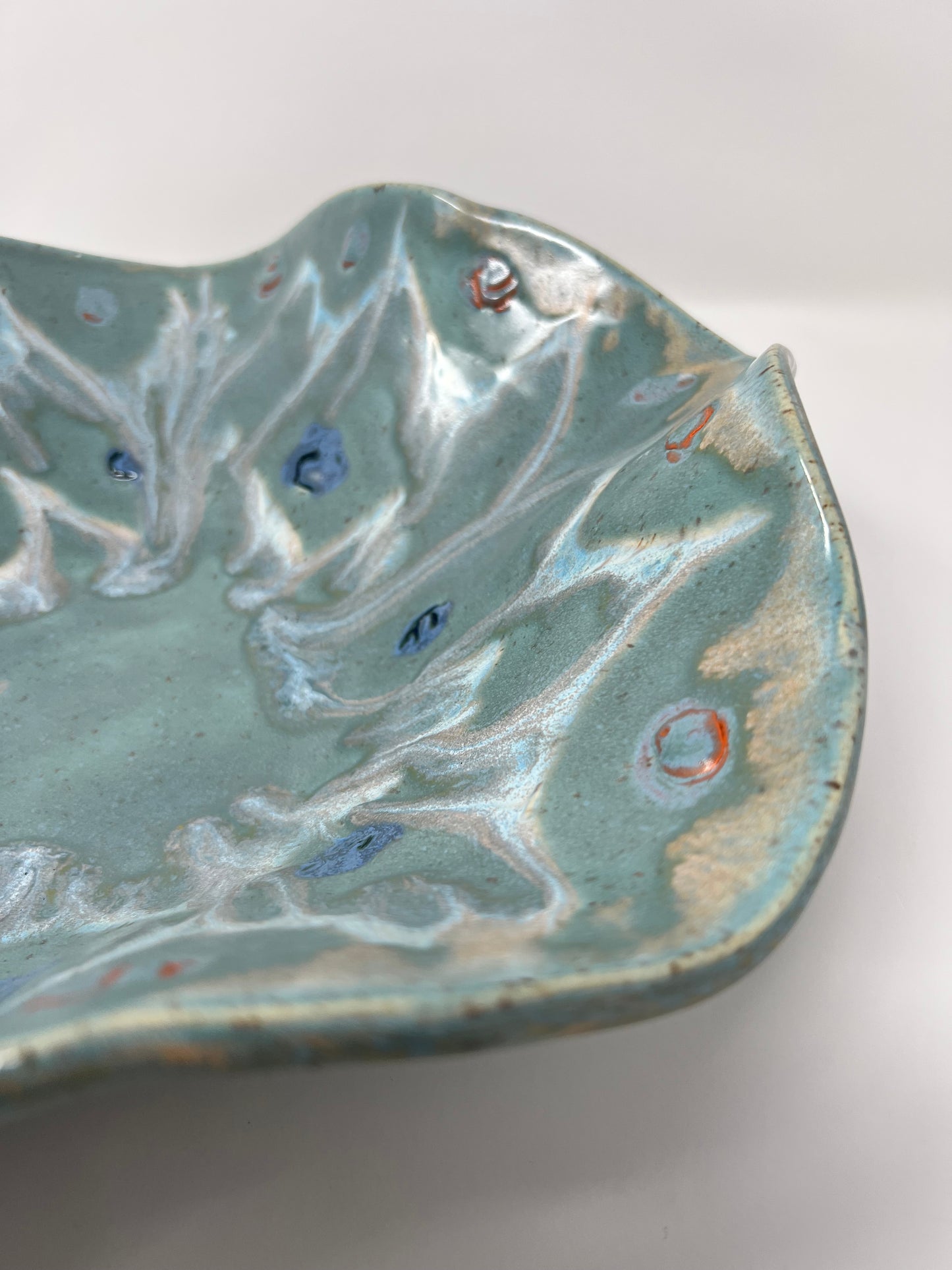 Large Wavy Bowl | Handmade Pottery & Ceramics | Coastal Drift