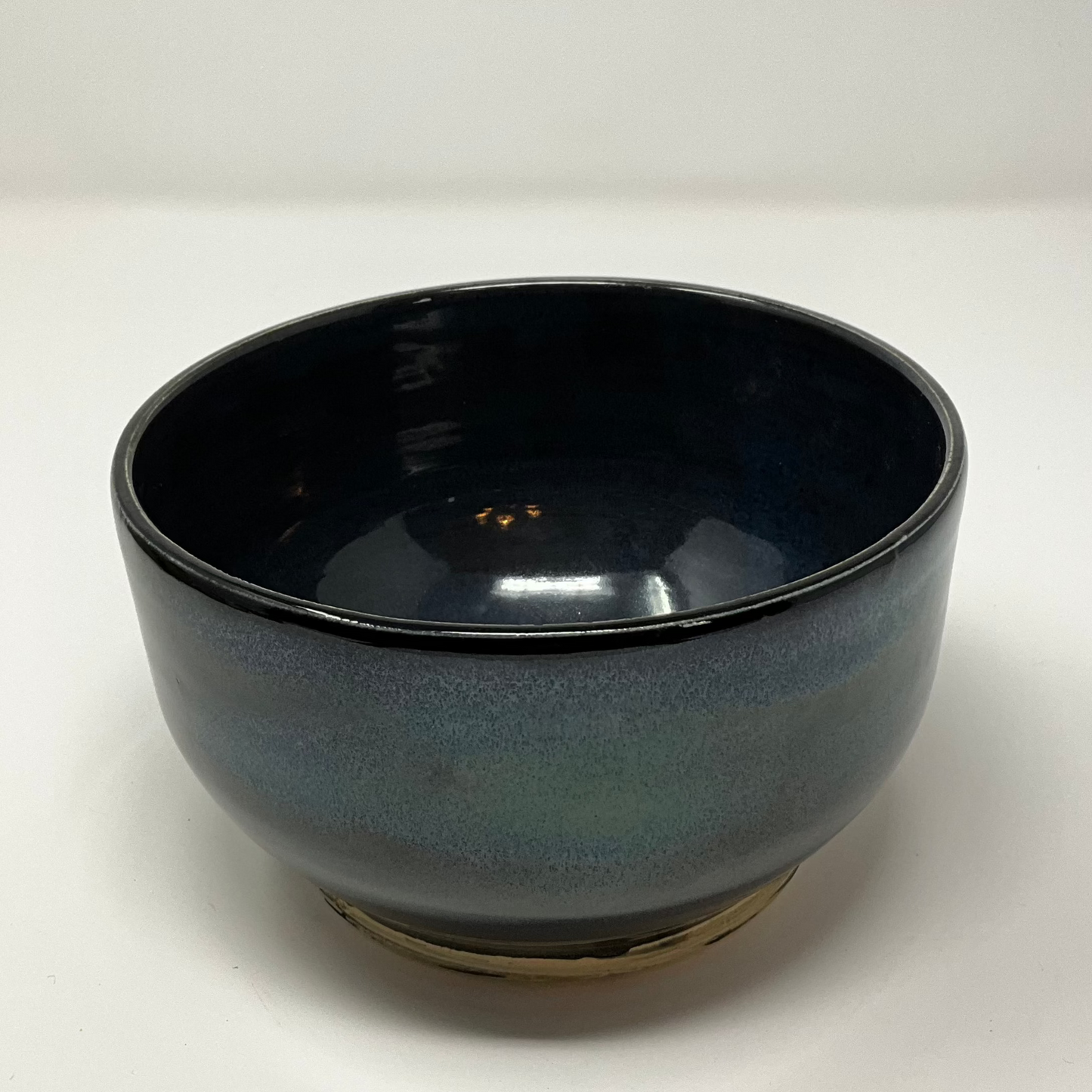 Handmade Ceramic Bowl – Deep Sea Collection, 6” Round, 3.5” Tall