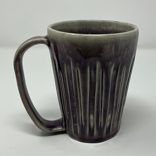 Handmade Ceramic Coffee Mug - Purple Glazing