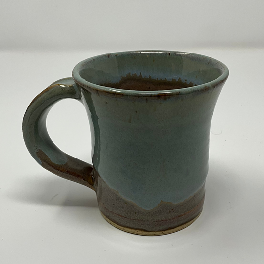 Handmade Coffee Mug - Antique Blue Glazing